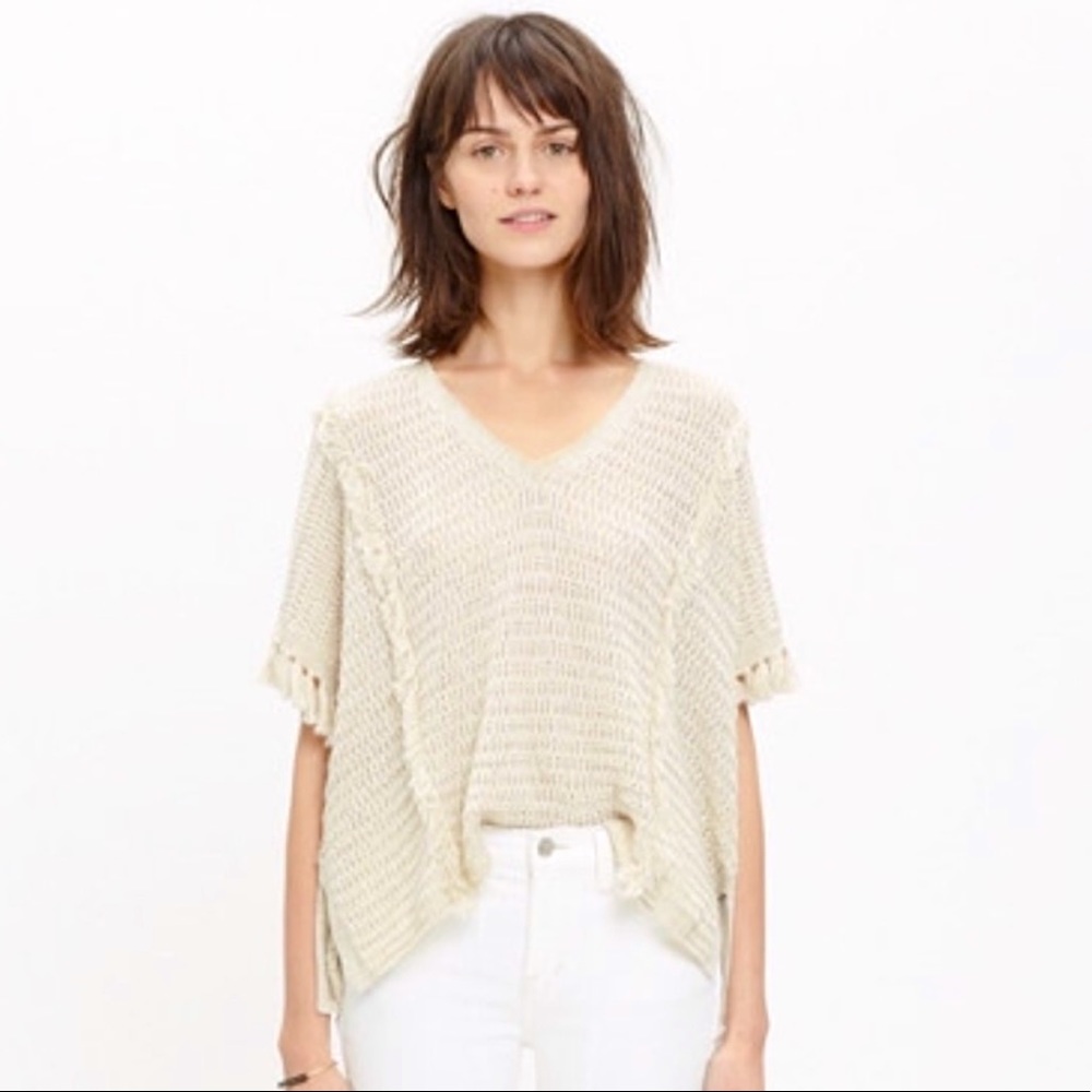 Madewell Fringe Poncho